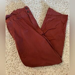 Madewell Size 10 Straight Pant